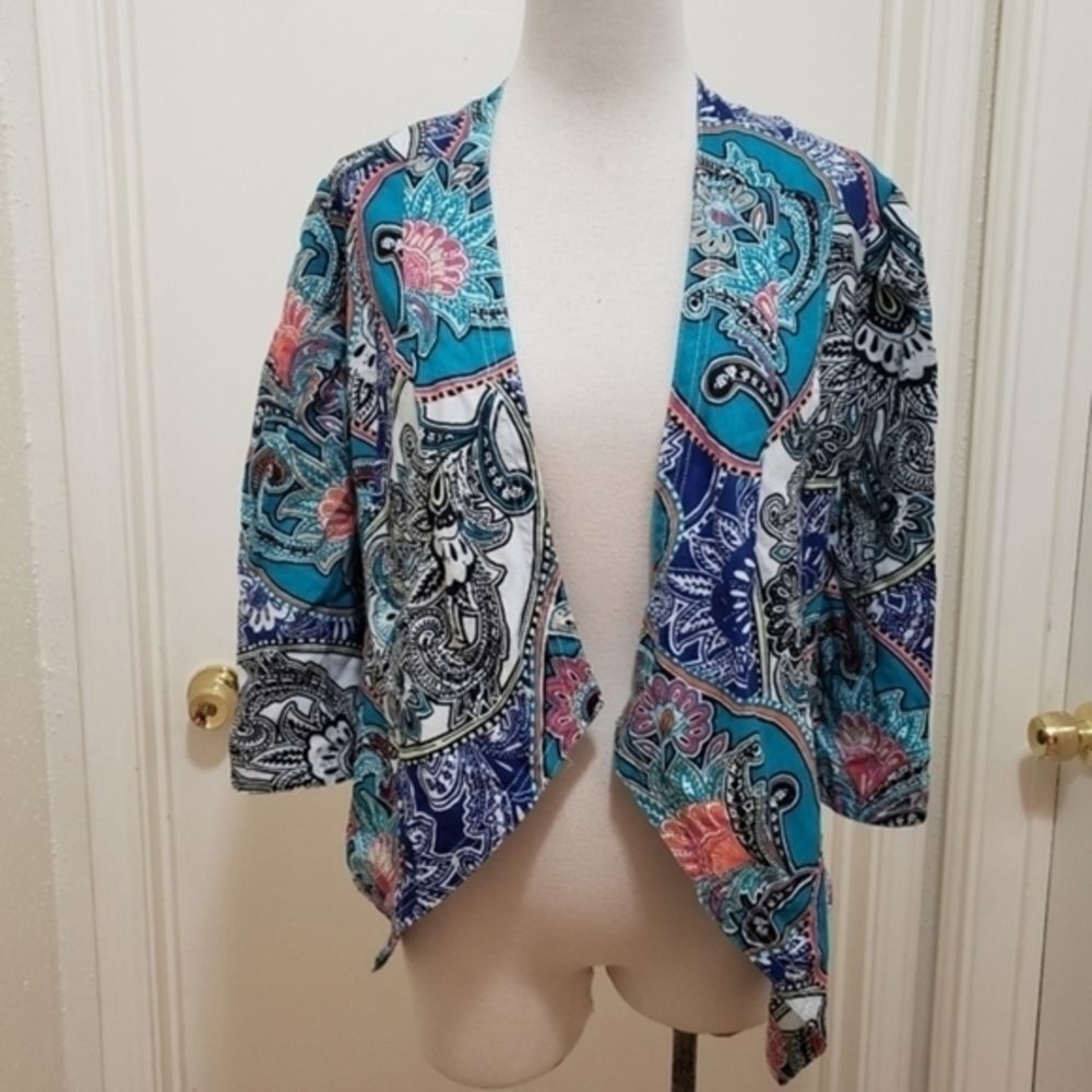 Chico's open jacket size  chico 00 or xs